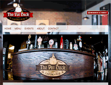 Tablet Screenshot of fatduck.ca
